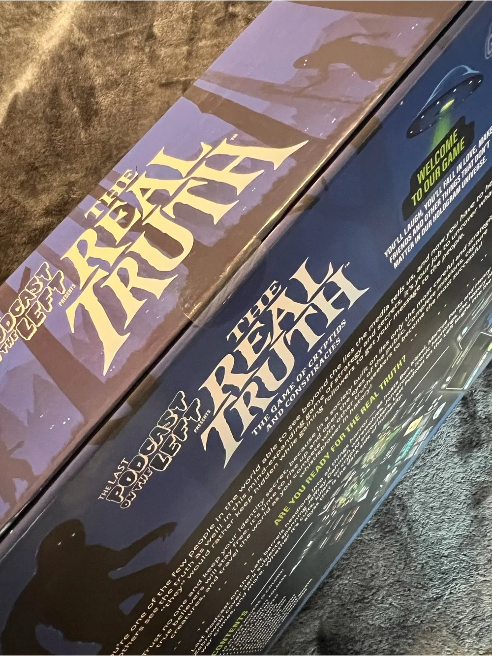 Goliath The Real Truth Board Game - The Last Podcast on the Left
